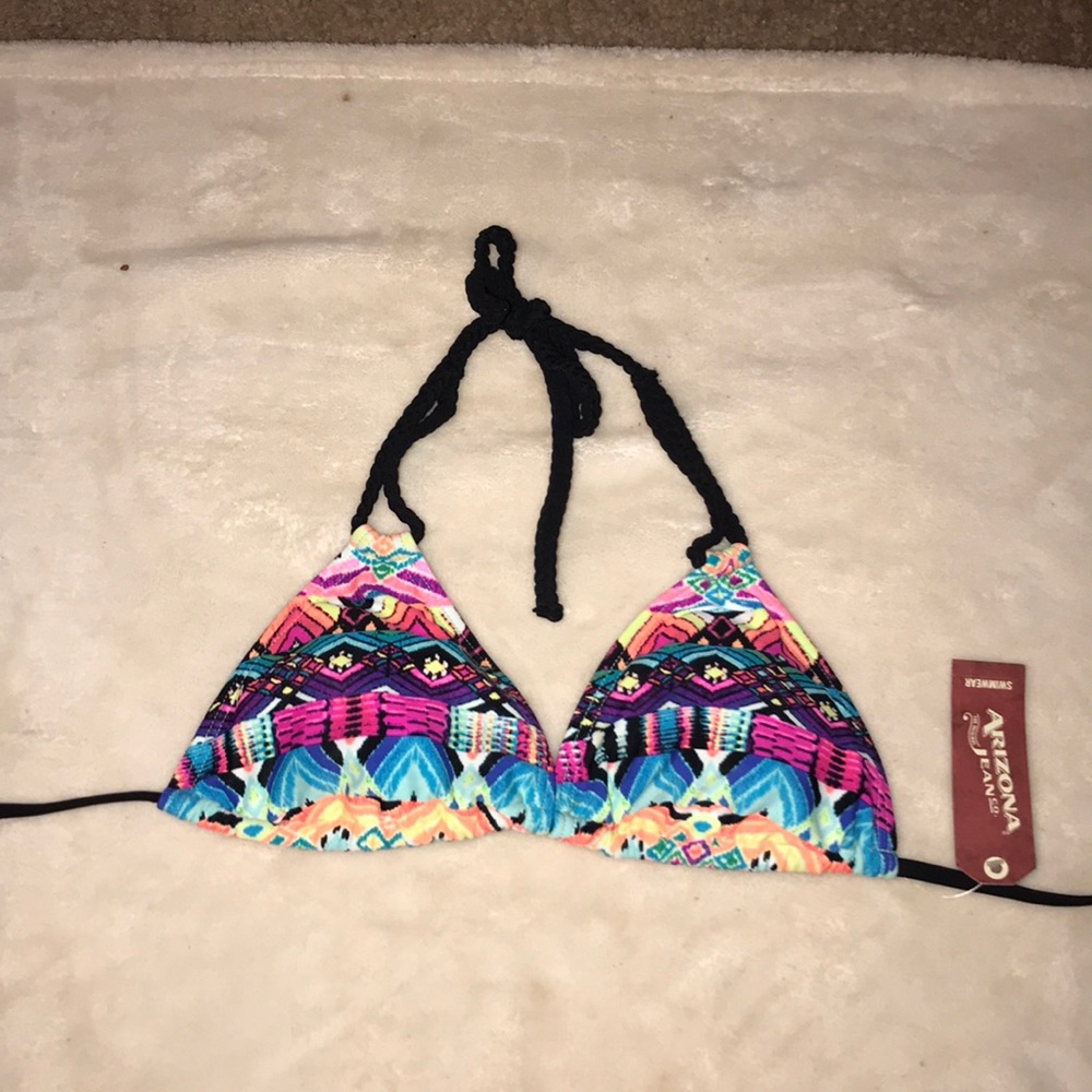 Bikini top. Size small. Brand Arizona.